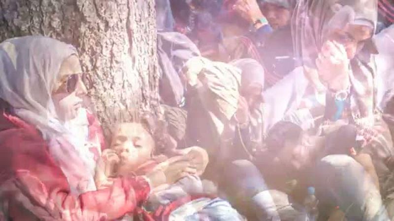 RTVE con los refugiados