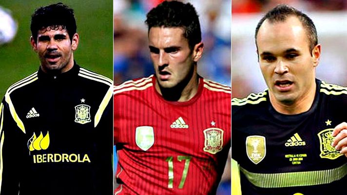 Telediario 1 - Del Bosque vuelve a convocar a Diego Costa, Iniesta y Koke