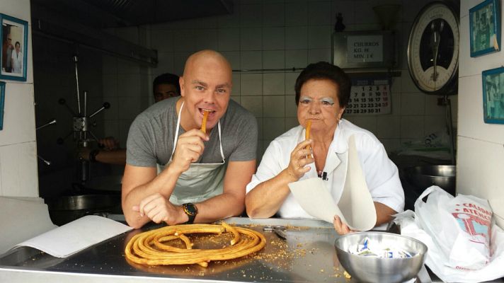 Aquí la Tierra - Charo, churrera con arte