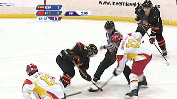Otros deportes - Hockey sobre hielo - Torneo preolímpico: España - China