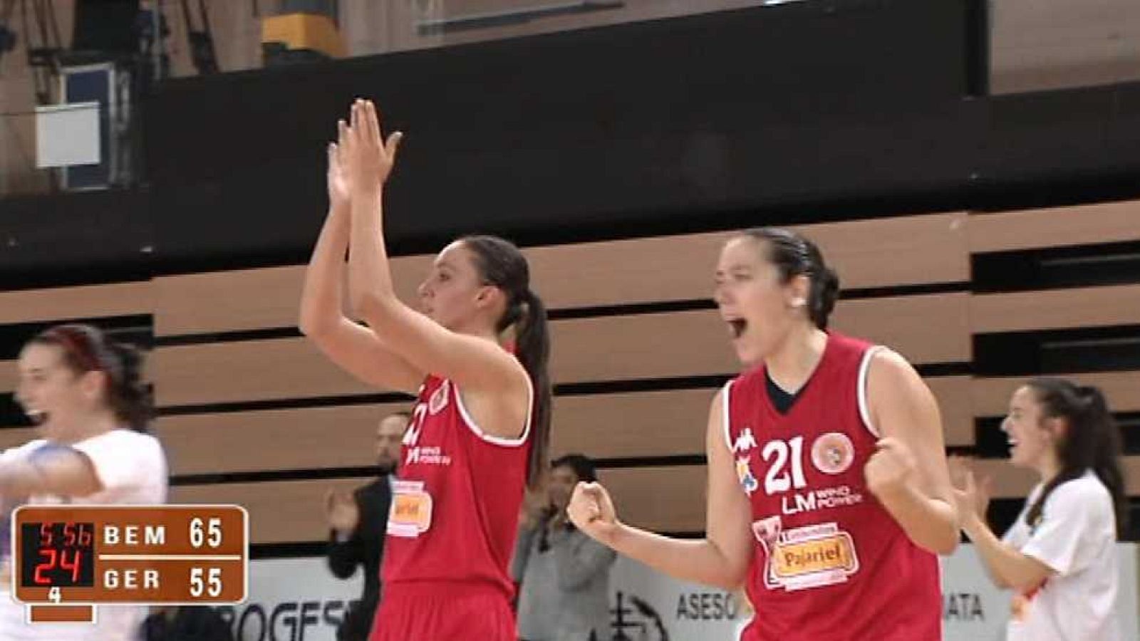 Baloncesto - Liga Femenina. 8ª jornada: Embutidos Pajariel Bembibre - Gernika Bizkaia - ver ahora