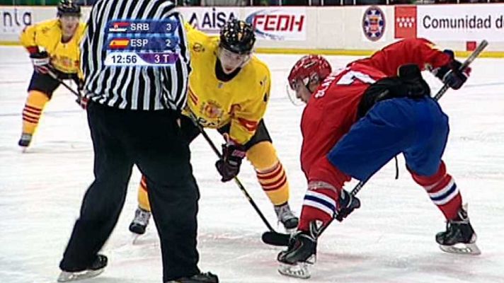 Otros deportes - Hockey sobre hielo - Torneo preolímpico: España - Serbia