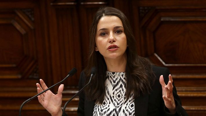  - Arrimadas (C's) acusa a JxSí-CUP de romper la  democracia y a Mas de rehuir de la justicia