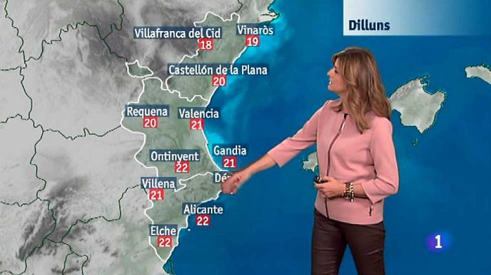 L'informatiu - Comunitat Valenciana - El tiempo en la Comunidad Valenciana - 09/11/15