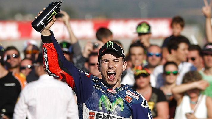 Telediario 1 - Lorenzo ya es el mejor piloto español de la máxima cilindrada del motociclismo