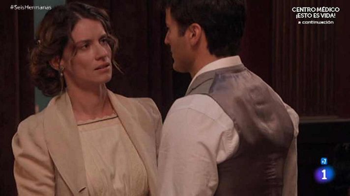 Seis hermanas - Blanca pilla a Rodolfo siéndole infiel