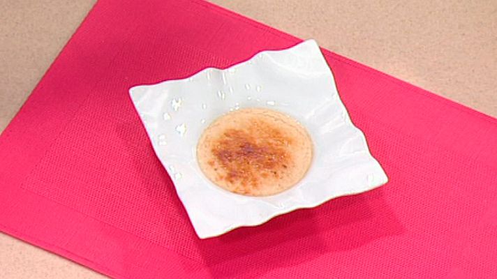 Cocina con Sergio - Crema de pera caramelizada