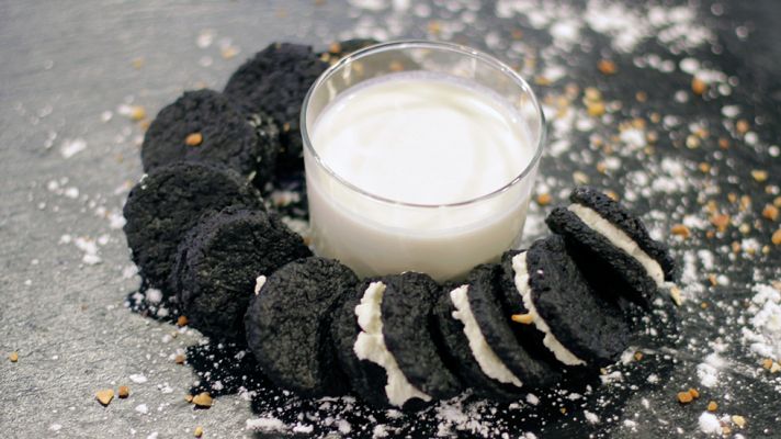  - Receta de falso desayuno de leche con galletas