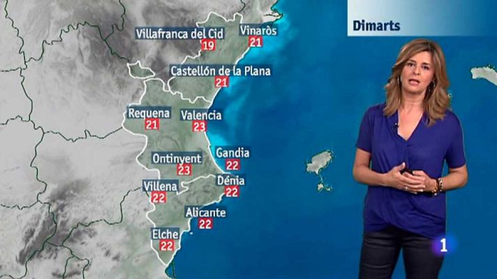 L'informatiu - Comunitat Valenciana - El tiempo en la Comunidad Valenciana - 10/11/15