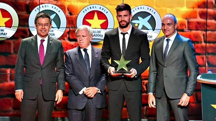 Telediario 1 - Piqué: "Seguramente nos pitarán en el Bernabéu"