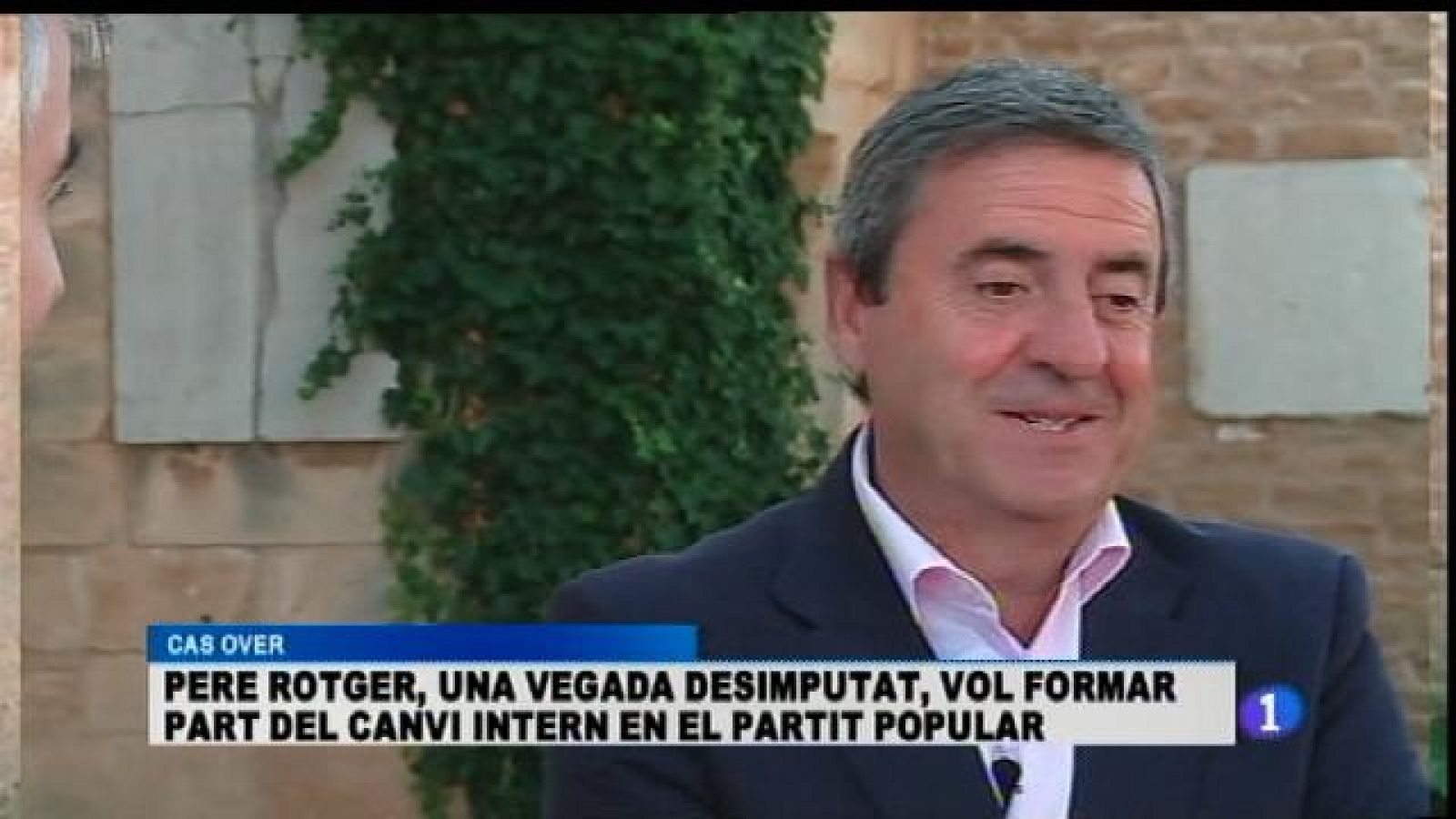 Pere Rotger proposa la modificació del codi ètic del PP després de ser desimputat.