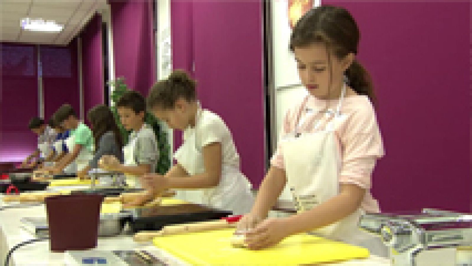 MasterChef Junior 3 - Clase de cocina internacional