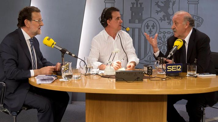 Telediario 1 - Del Bosque: "En la selección presumimos de buena convivencia y tenemos muchos catalanes"