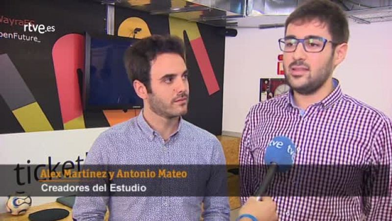 Álex Martínez y Antonio Mateo son los creadores del estudio.