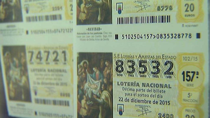 Telediario 1 - Los posibles riesgos de compartir lotería