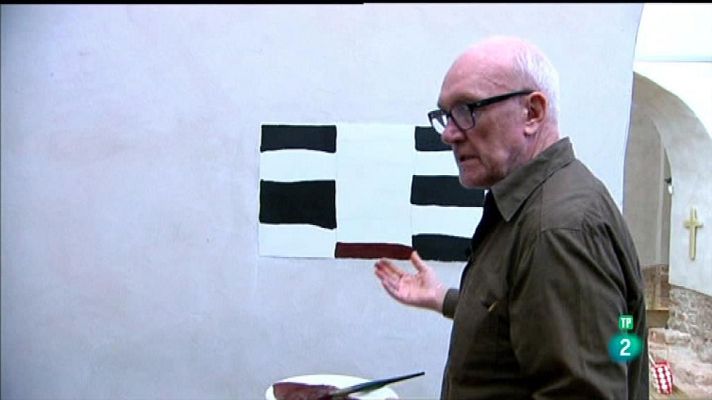 Atención obras - Sean Scully en la capilla de Santa Cecilia de Montserrat