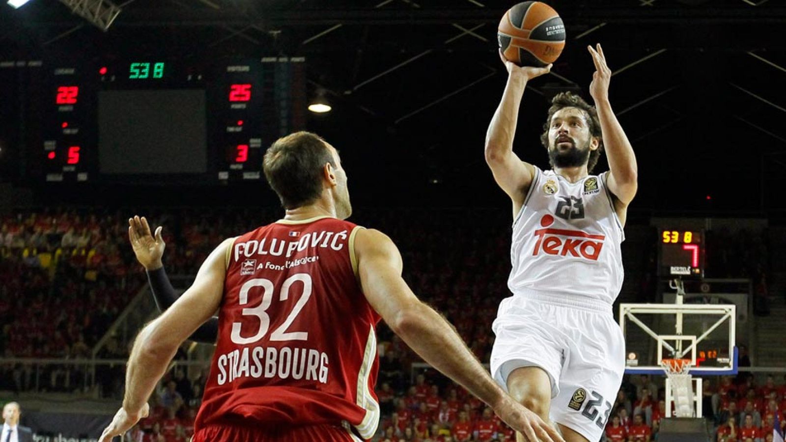 Estrasburgo 93 - 86 Real Madrid