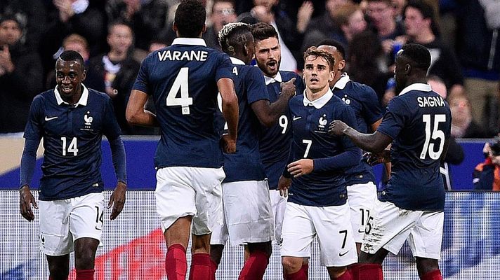 Telediario 1 - El Inglaterra - Francia, un partido contra el terror