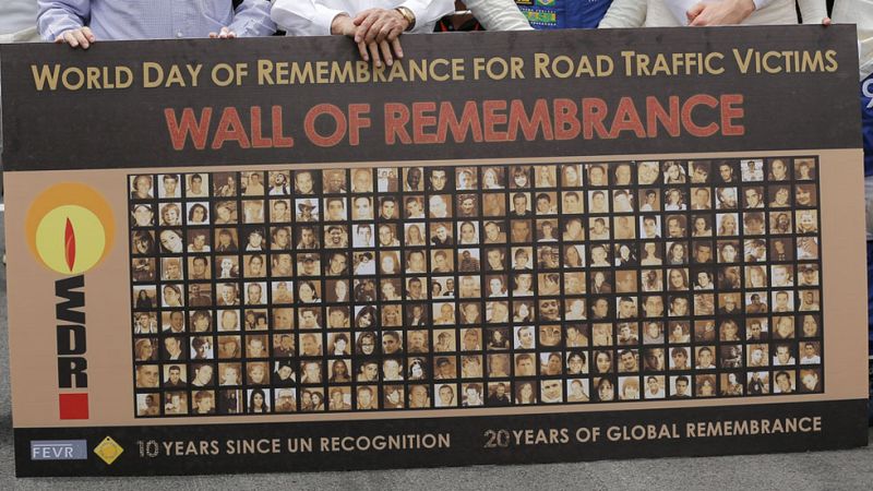 Día Mundial de las Víctimas de Tráfico