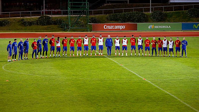 La selección española ya está en Bélgica bajo medidas especiales de seguridad | Ver