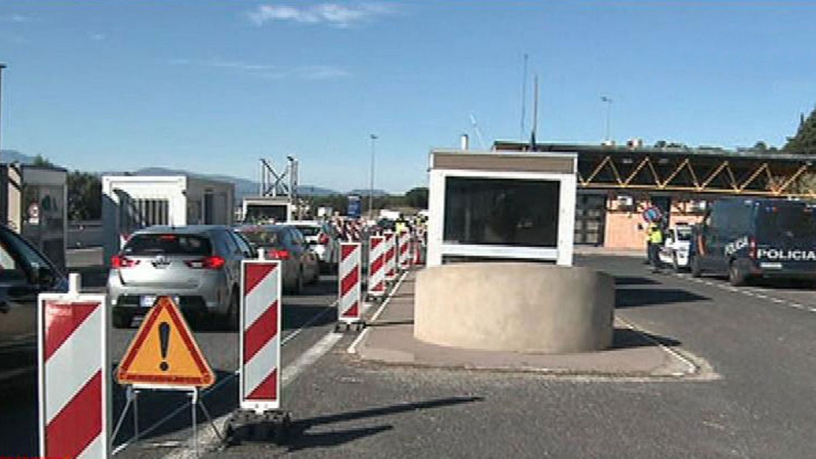 Controles en La Jonquera