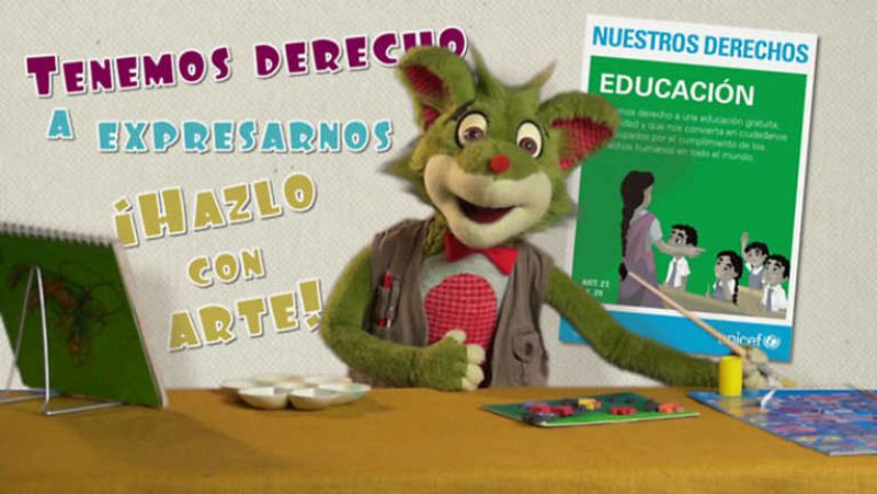 Fredo Fox en 'Arte para expresarte' - Conciencia2 con la Infancia | Ver