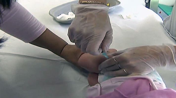 Telediario 1 - Tres bebés han muerto por tosferina en el último mes