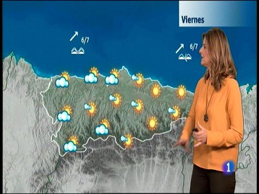 Panorama Regional - El tiempo en Asturias - 19/11/15