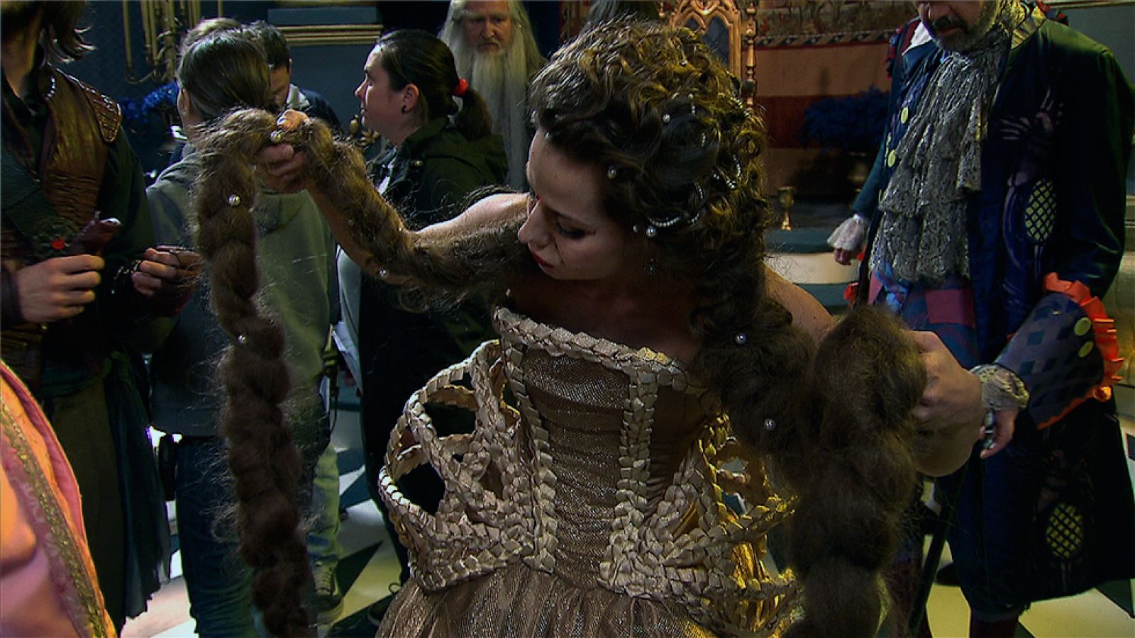 Águila Roja - Cap 100 - Así ha sido el proceso de caracterización