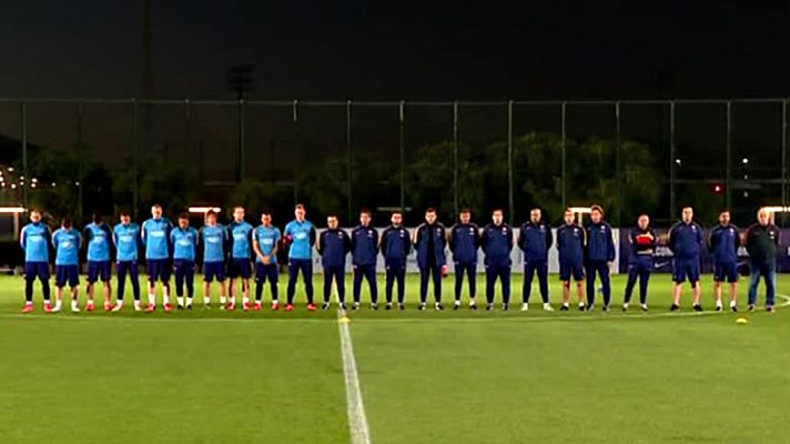 Telediario 1 - La Liga BBVA rendirá homenaje a las víctimas de los atentados de París