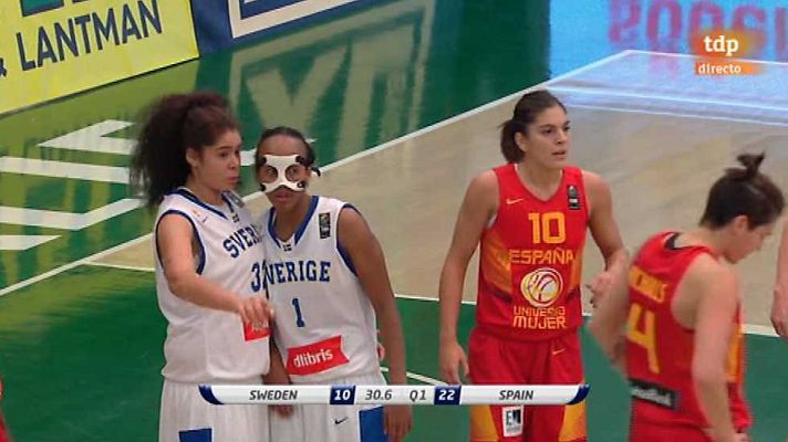 Baloncesto en RTVE - Clasificación Cto. Europa femenino: Suecia - España