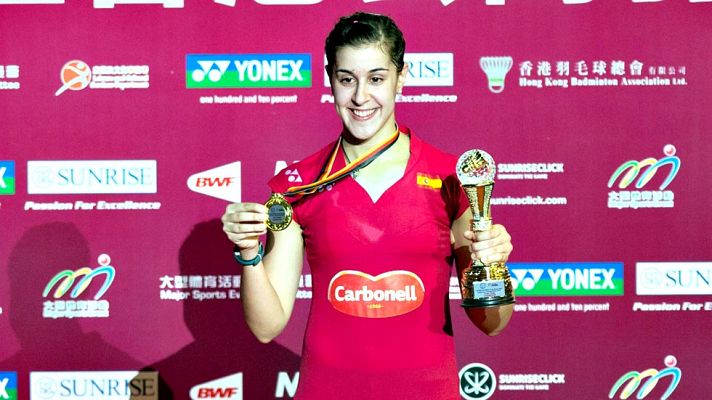 Telediario 1 - Carolina Marín gana el Abierto de Hong Kong