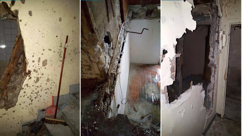 Primeras imágenes del interior del piso parisino de Saint-Denis tras el asalto de las unidades antiterroristas