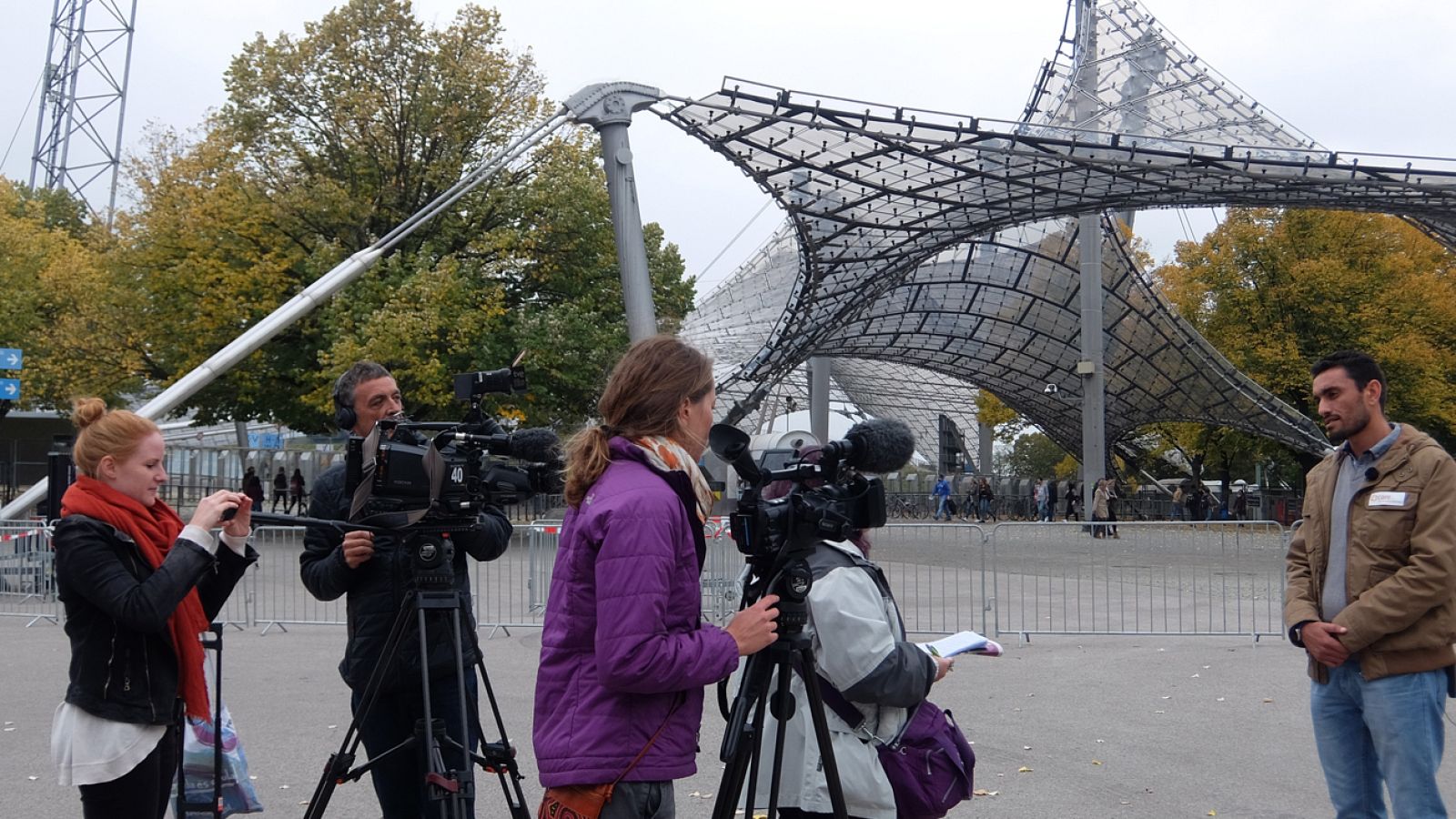 En Portada: Making Of del programa 'Willkommen refugees. El desafío'