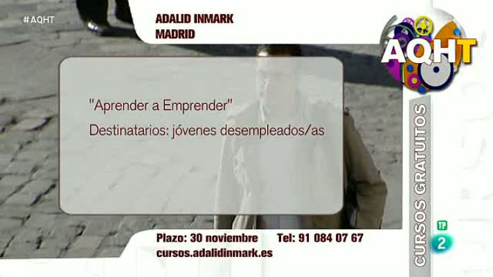 Aquí hay trabajo - 6 cursos gratuitos: inglés, web, restauración...