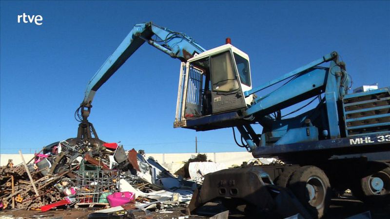 La Fuensantica es una chatarrería familiar que no ha conocido crisis