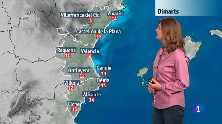 L'informatiu - Comunitat Valenciana - El tiempo en la Comunidad Valenciana - 24/11/15