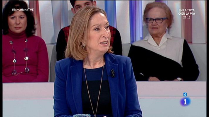 La mañana - Ana Pastor, ministra de Fomento, en 'La mañana'
