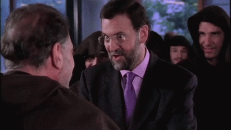 Cameo de Mariano Rajoy en la serie 'Jacinto Durante Representante'
