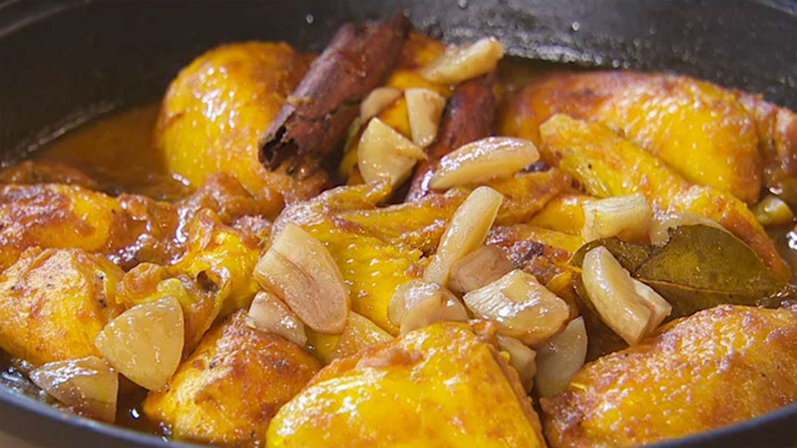 Receta de tajine de pollo y castañas