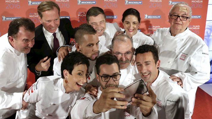 Telediario 1 - Catorce nuevos restaurantes suman una nueva estrella Michelín y otros dos, la segunda