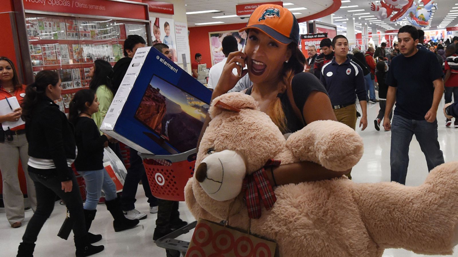 Las compras navideñas arrancan en EE.UU. con el 'Black Friday'