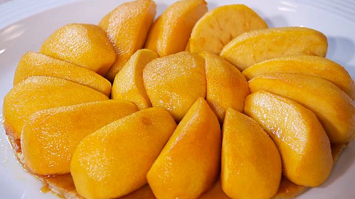 RTVE Cocina - Receta de tarta Tatin