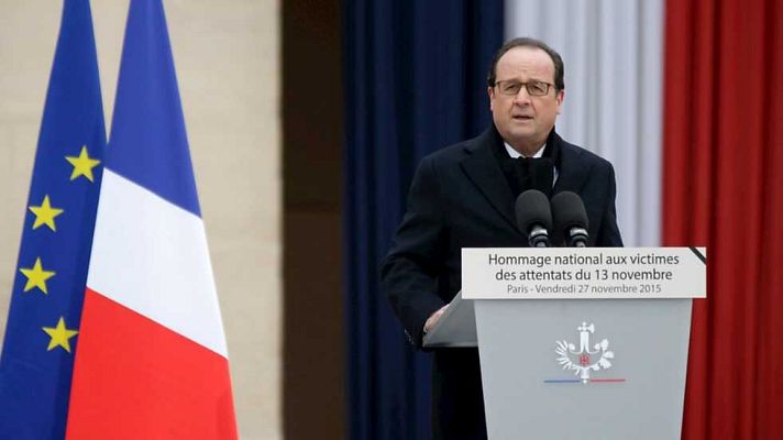 Telediario 1 - Telediario - 21 horas - 27/11/15