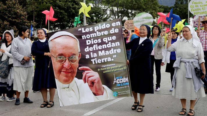 Telediario 1 - Muchos países se han sumado a la Marcha Mundial por el Clima