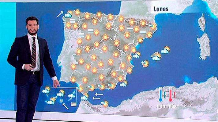 El tiempo - El tiempo para el lunes