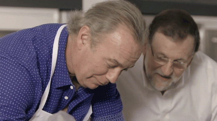 En la tuya o en la mía - Rajoy visita a Bertín