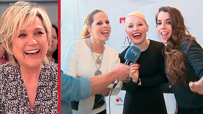 Amigas y conocidas - Pastora, Soraya y Ruht cantan el 'La, la, la' juntas