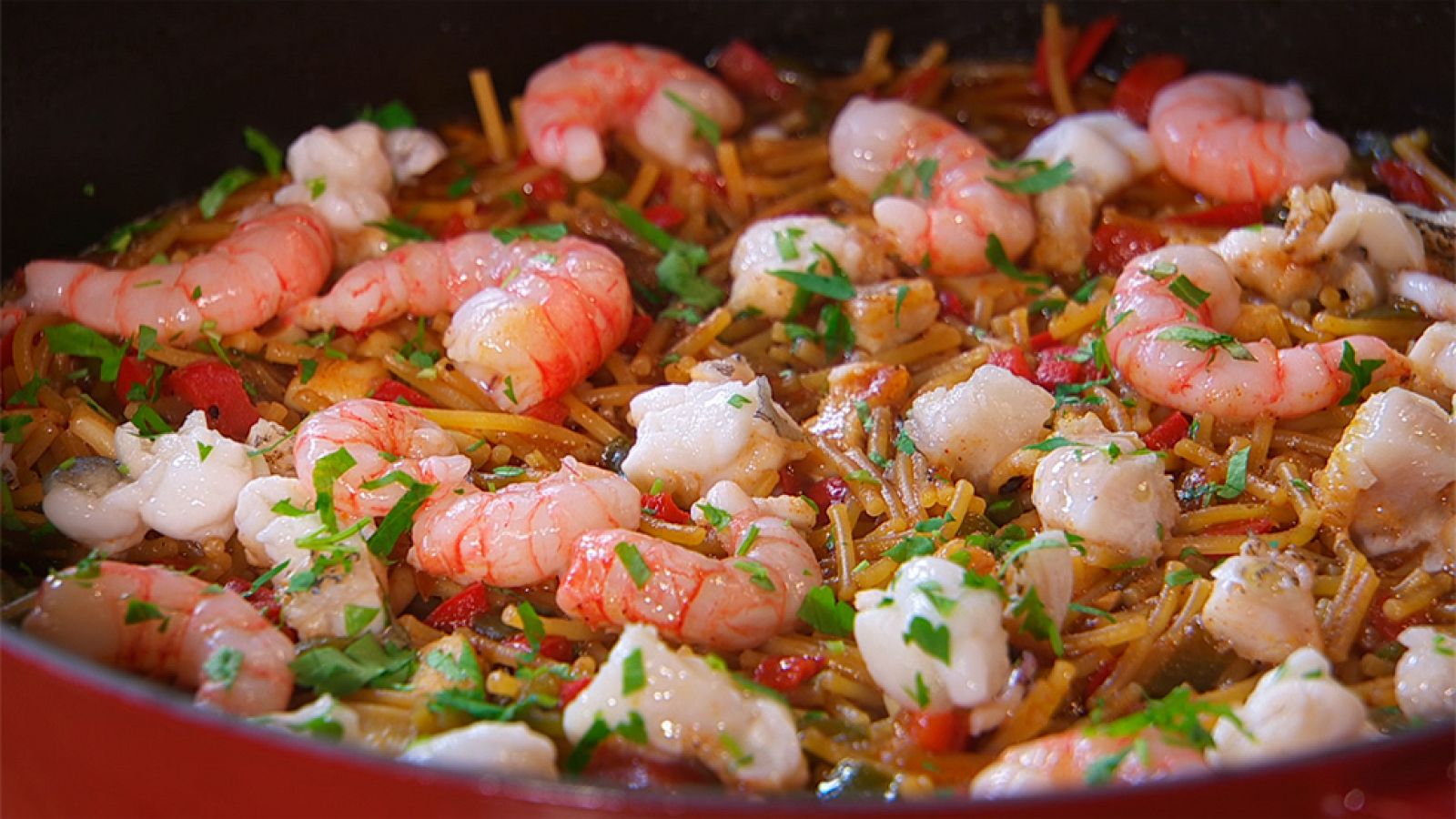 Receta de fideos a la cazuela