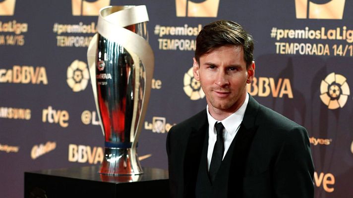  - Messi, premio al mejor jugador de la Liga 2014/15